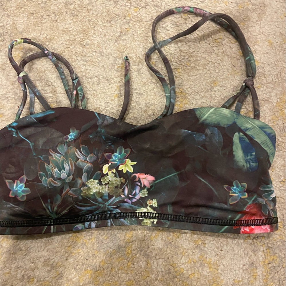 lululemon athletica Floral Bikini Top - Multicolor